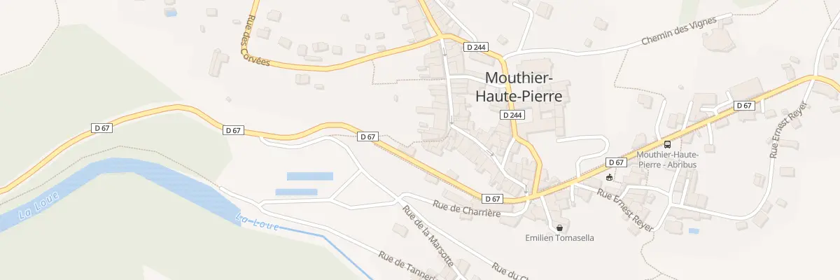 Plan du 4 Rue Saint Antoine à Mouthier-Haute-Pierre