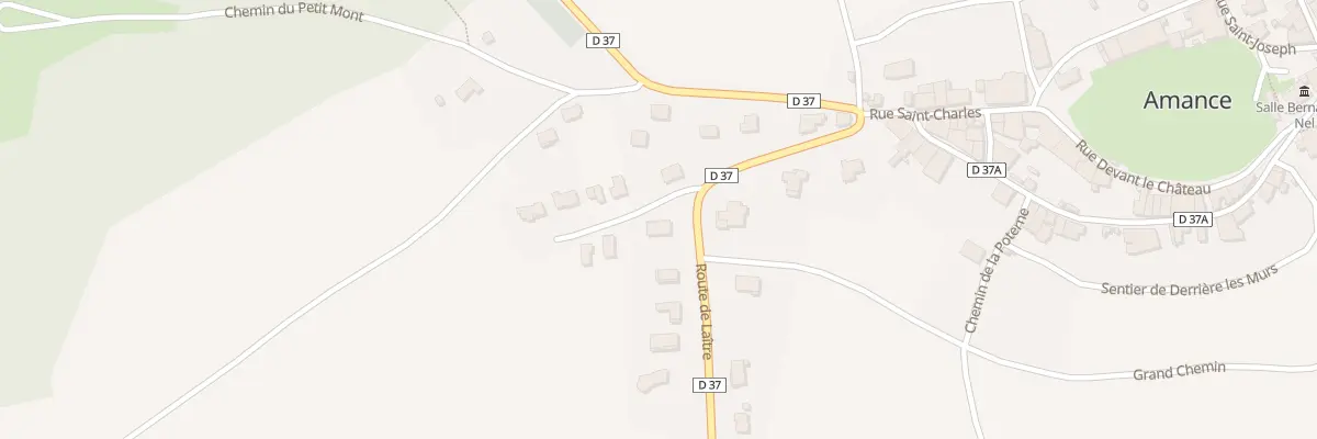 Plan du 27 Sen des Vignes le Duc à Amance