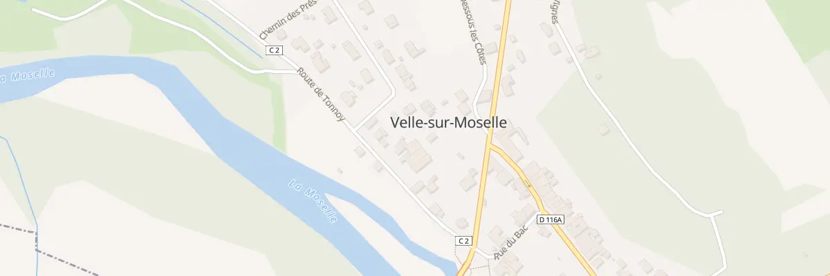 Plan du 12 Rte de Tonnoy à Velle-sur-Moselle