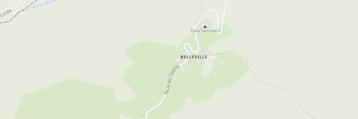 Plan du 5075 Belleville à Saint-Pierre-de-Belleville
