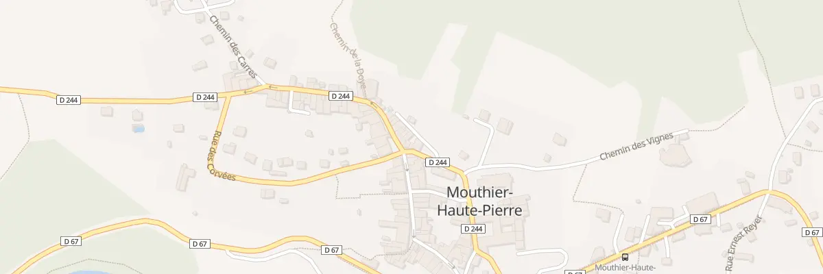 Plan du 2A Rue Robert Dame à Mouthier-Haute-Pierre