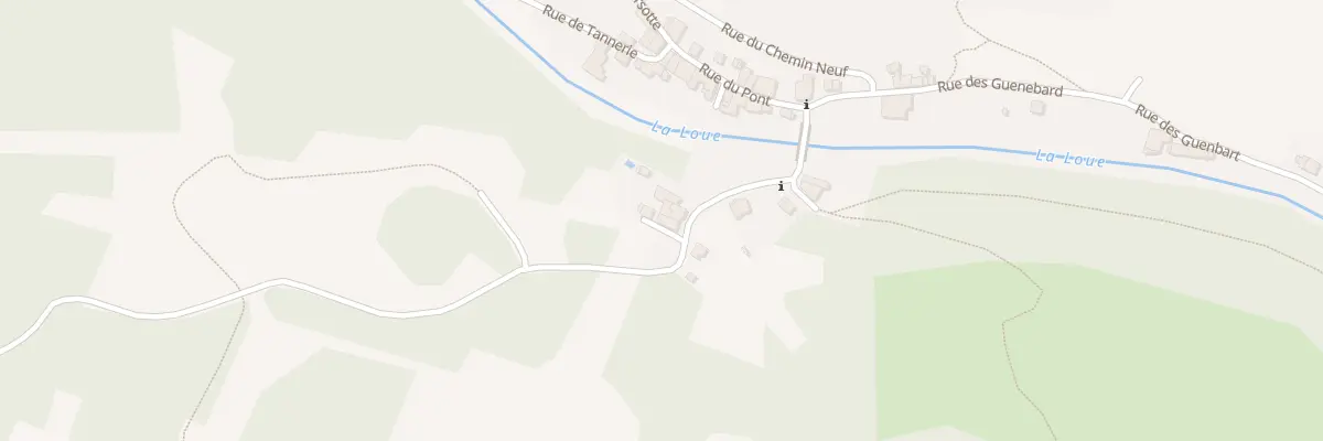 Plan du 2 Che des Cerisiers à Mouthier-Haute-Pierre