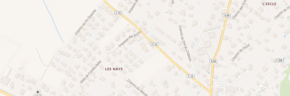 Plan du 5930 Lot Les Nays à Chorges