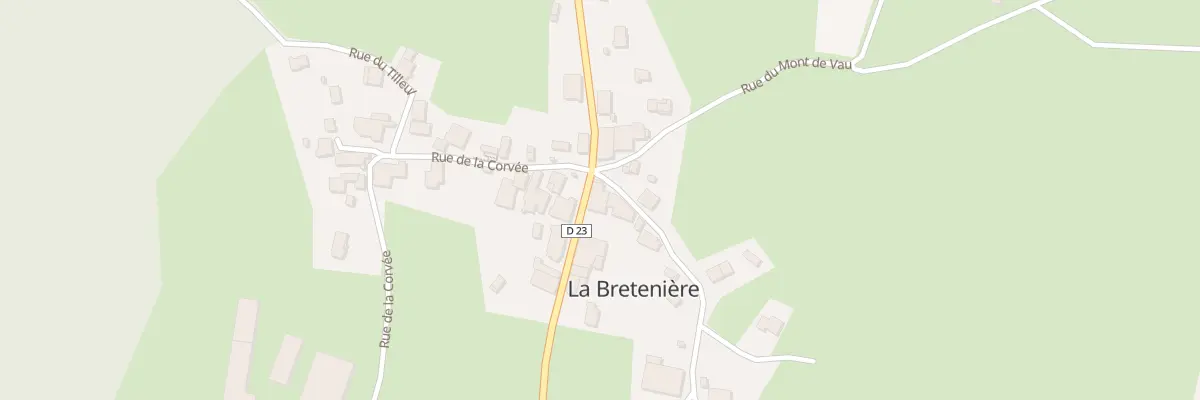 Plan du 2 Rue du Carron à La Bretenière