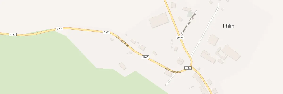 Plan du 3 Gr Grande Rue à Phlin