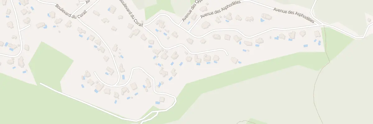 Plan du 160 Av des Jasmins à La Londe-les-Maures