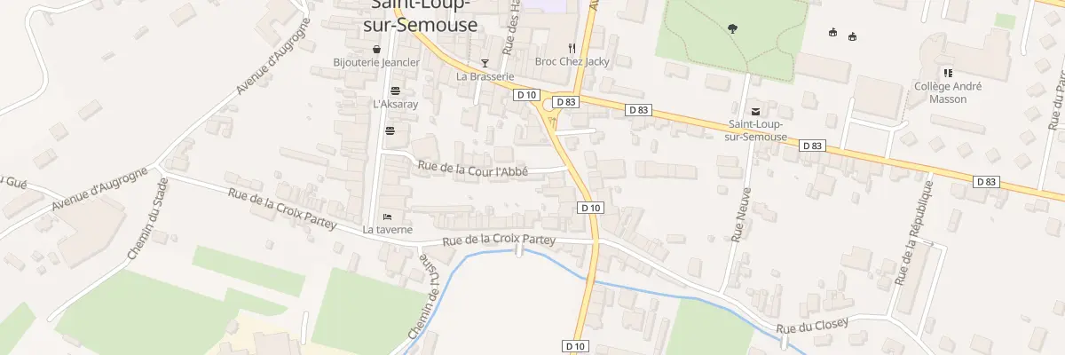 Plan du 3 Rue de la Cour l’Abbé à Saint-Loup-sur-Semouse