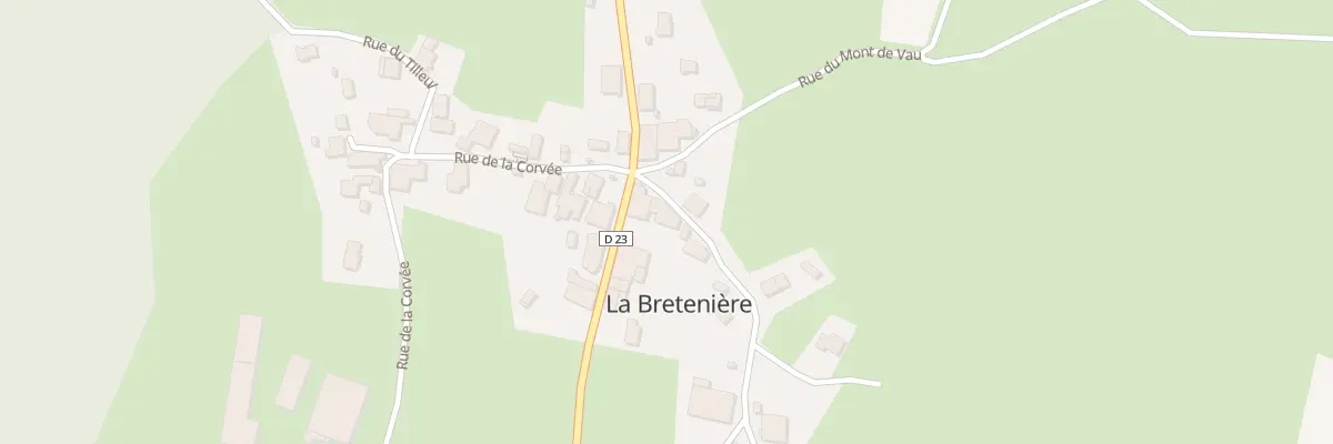 Plan du 4 Rue du Carron à La Bretenière