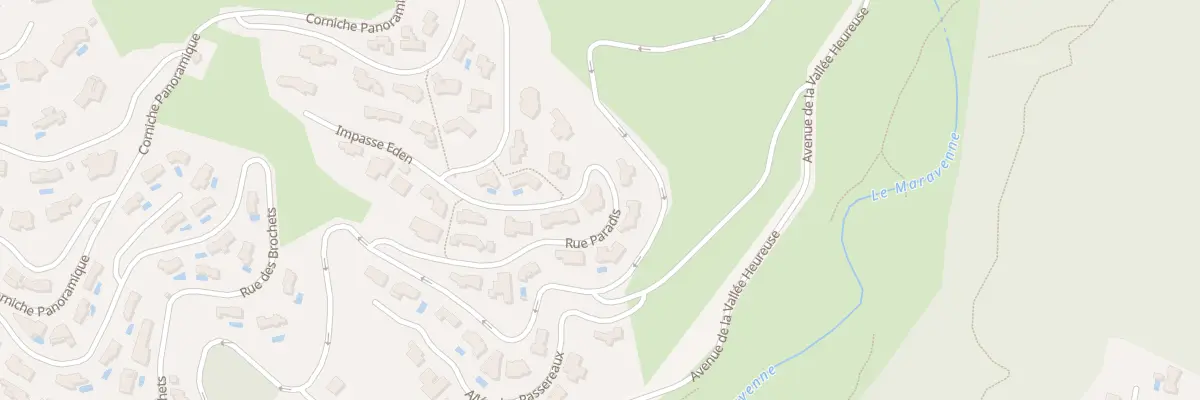 Plan du 305 Rue Paradis à La Londe-les-Maures