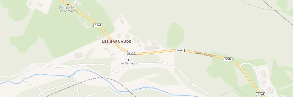 Plan du 925 Rte d’Orcieres à Champoléon