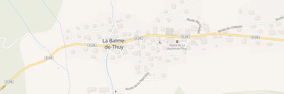 Plan du 43 Rte de la Rigole à La Balme-de-Thuy