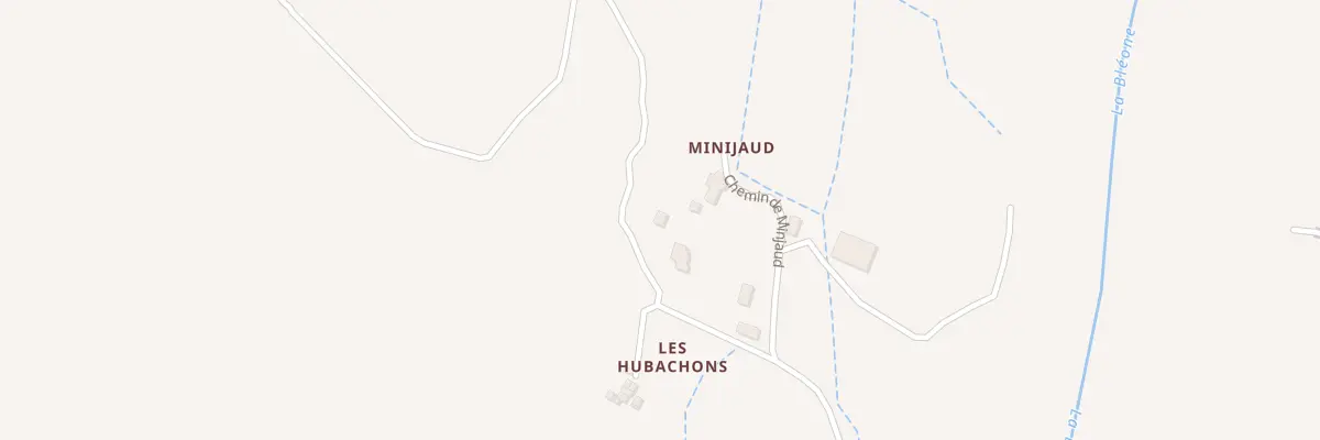 Plan du 7028 Minjaud à Marcoux