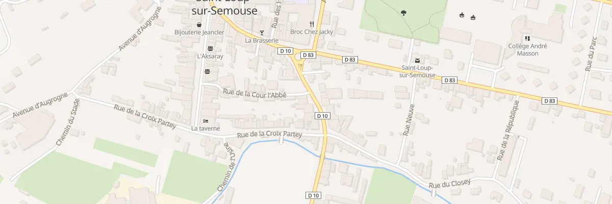 Plan du 14 Rue du Gen Prevost à Saint-Loup-sur-Semouse
