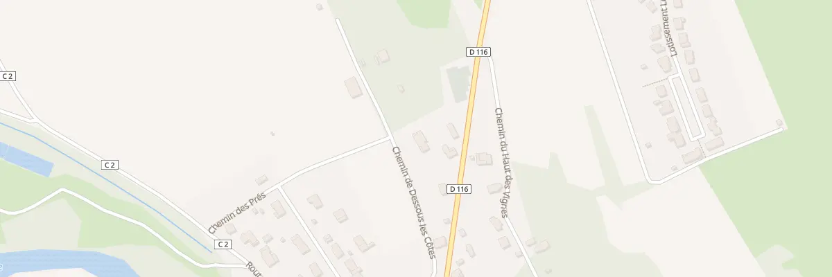 Plan du 13 Rte de Rosières à Velle-sur-Moselle