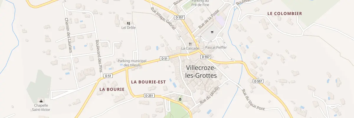 Plan du 2 Rue Roger Maurice à Villecroze