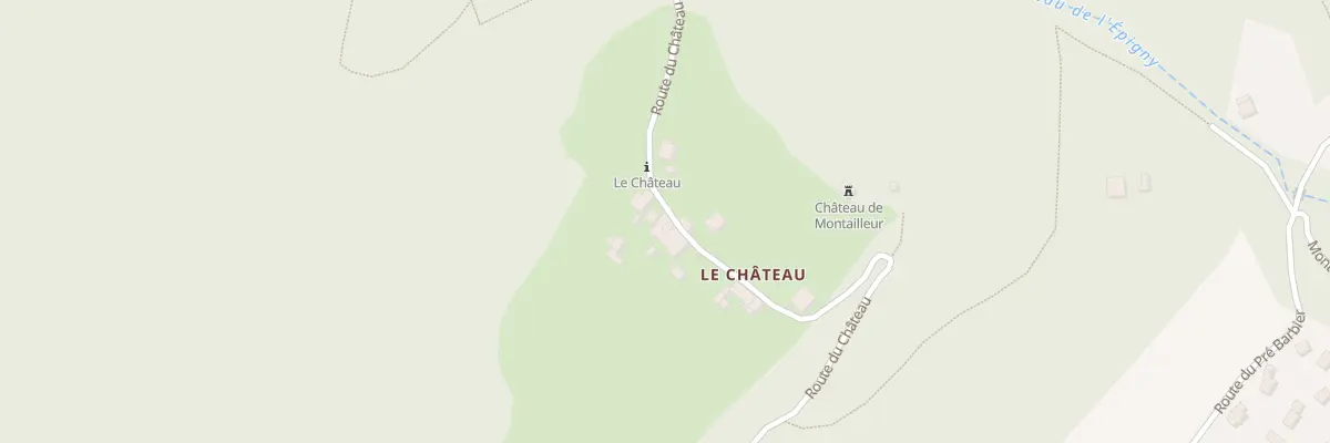 Plan du 60 Che de la Lavanche à Montailleur