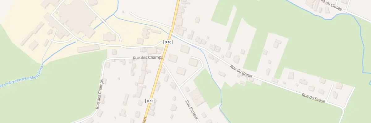 Plan du 1D Rue Pasteur à Saint-Loup-sur-Semouse
