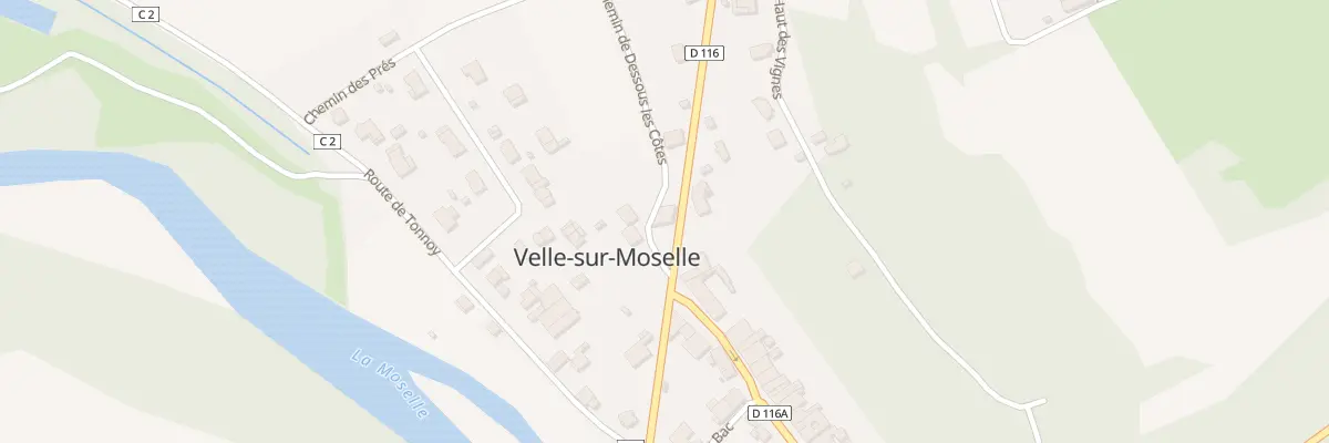 Plan du 7 Rte de Rosières à Velle-sur-Moselle