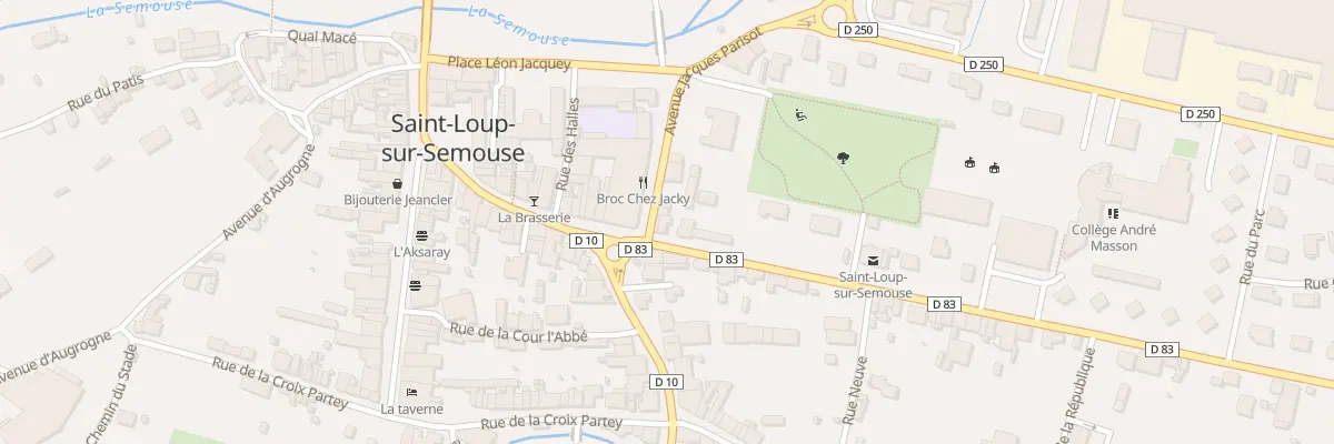 Plan du 3 Rue Albert Thomas à Saint-Loup-sur-Semouse