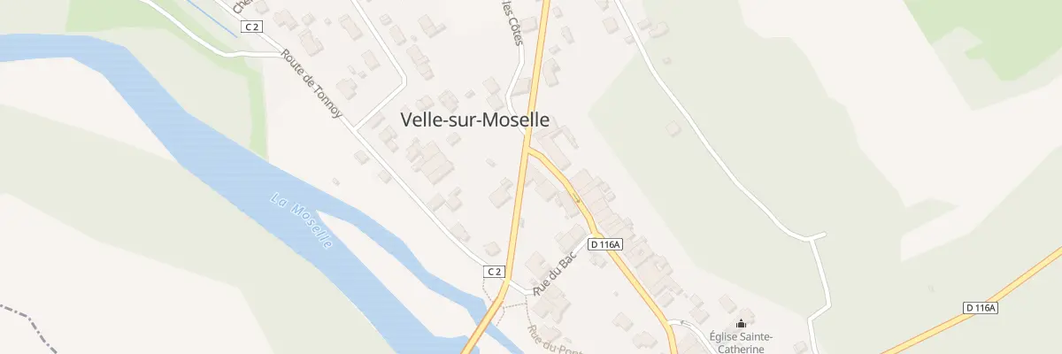 Plan du 2 Grande Rue à Velle-sur-Moselle