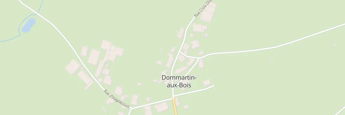 Plan du 7 Rue Croix Didiere à Dommartin-aux-Bois