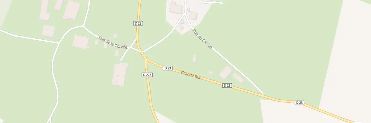 Plan du 2 Grande Rue à La Bretenière