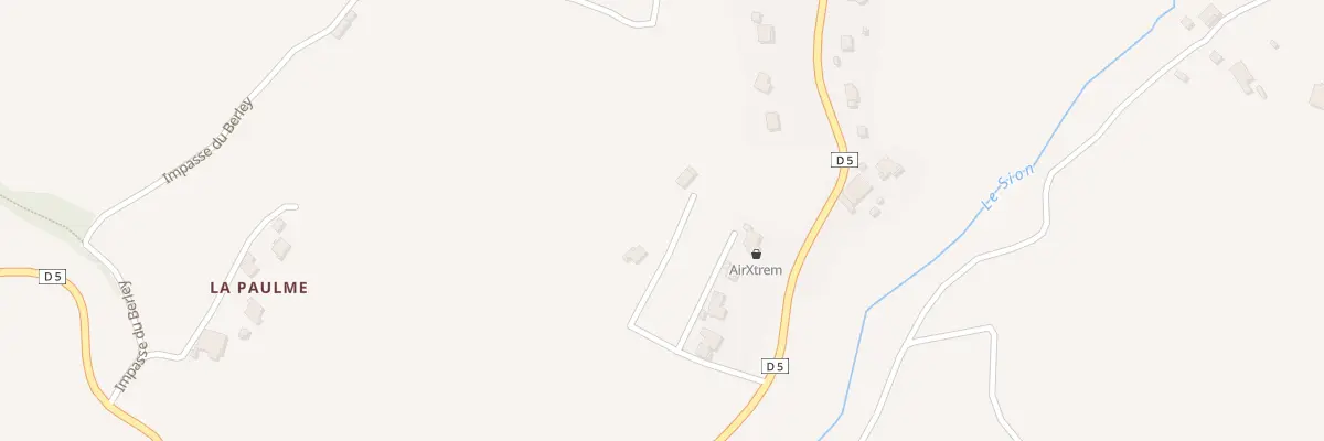 Plan du 2068 Rte de la Chapelle à Eteaux