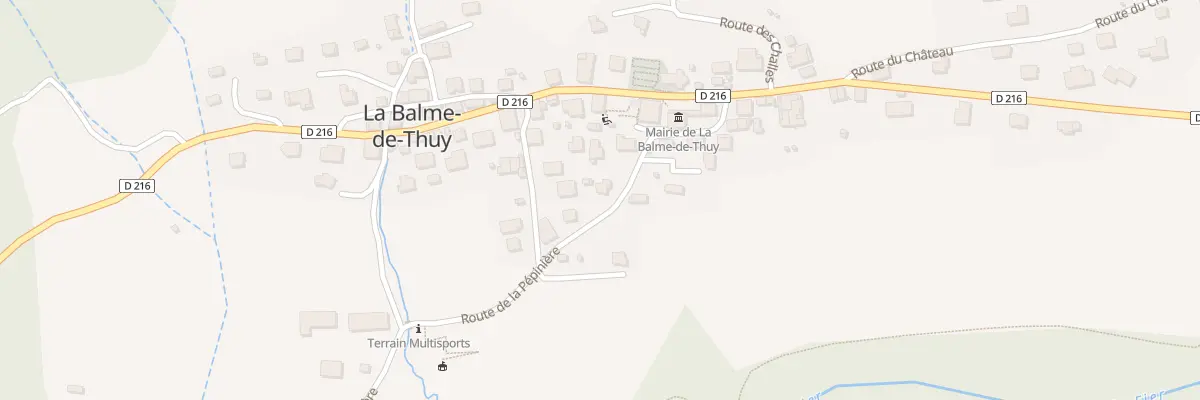 Plan du 130 Rte de la Pépinière à La Balme-de-Thuy