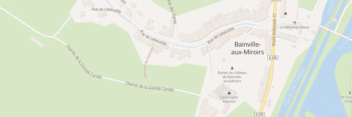 Plan du 43 Rue de Lebeuville à Bainville-aux-Miroirs
