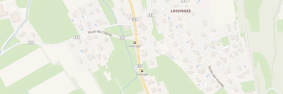 Plan du 1971 Rte de la Roche-sur-foron à Pers-Jussy