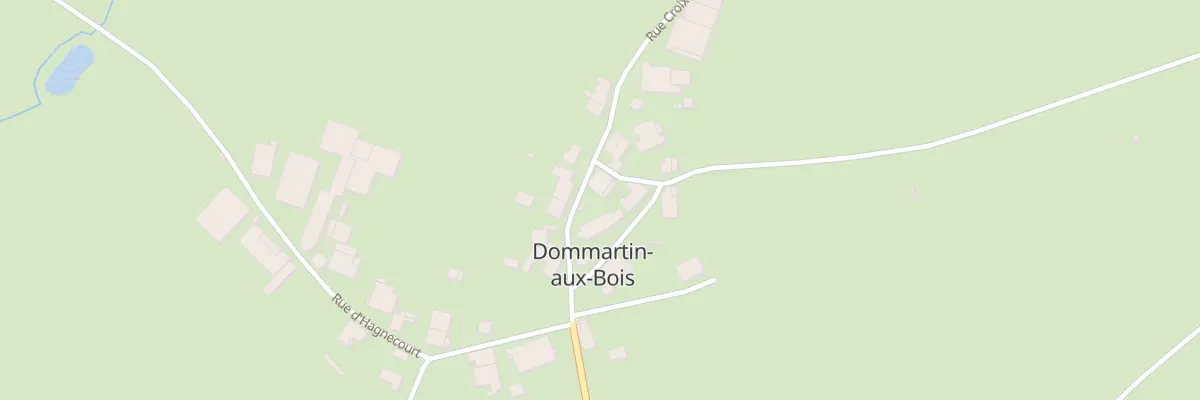 Plan du 2 Rue Croix Didiere à Dommartin-aux-Bois