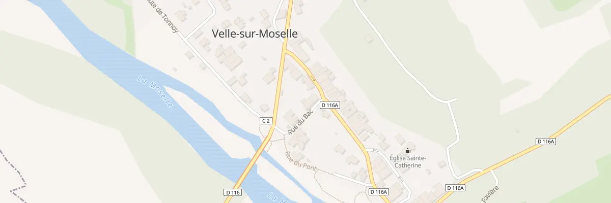 Plan du 4 Rue du Bac à Velle-sur-Moselle
