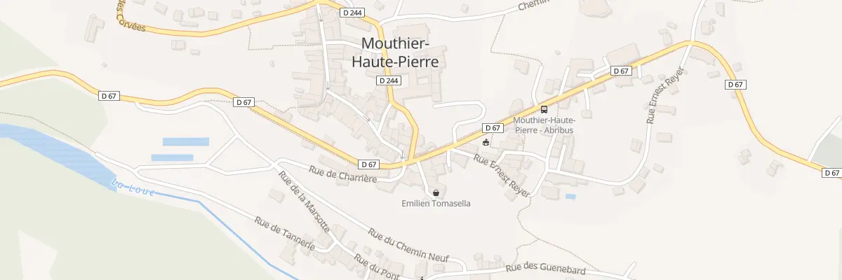 Plan du 4 Rue du Chapité à Mouthier-Haute-Pierre