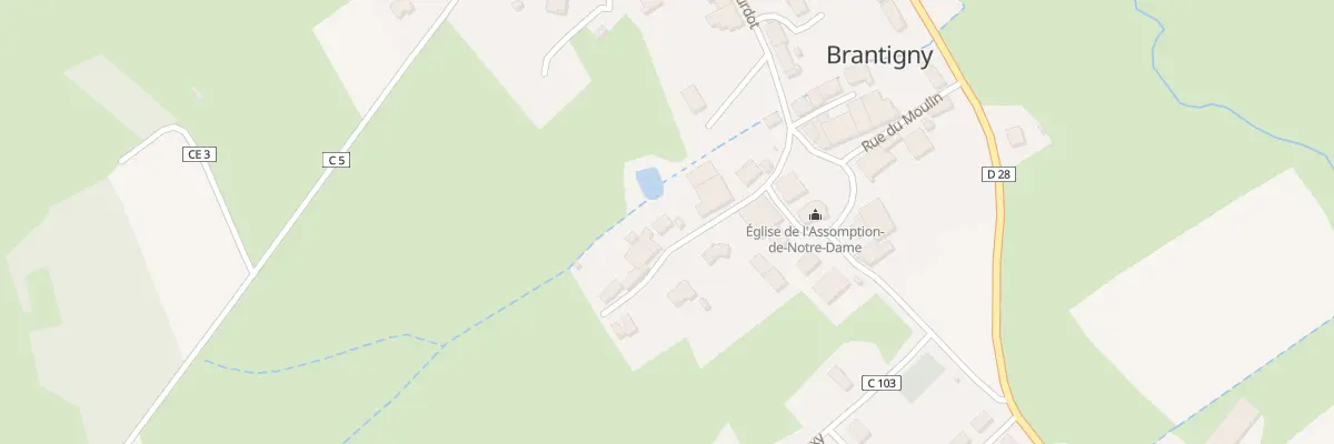 Plan du 6 Rue de la Source à Brantigny