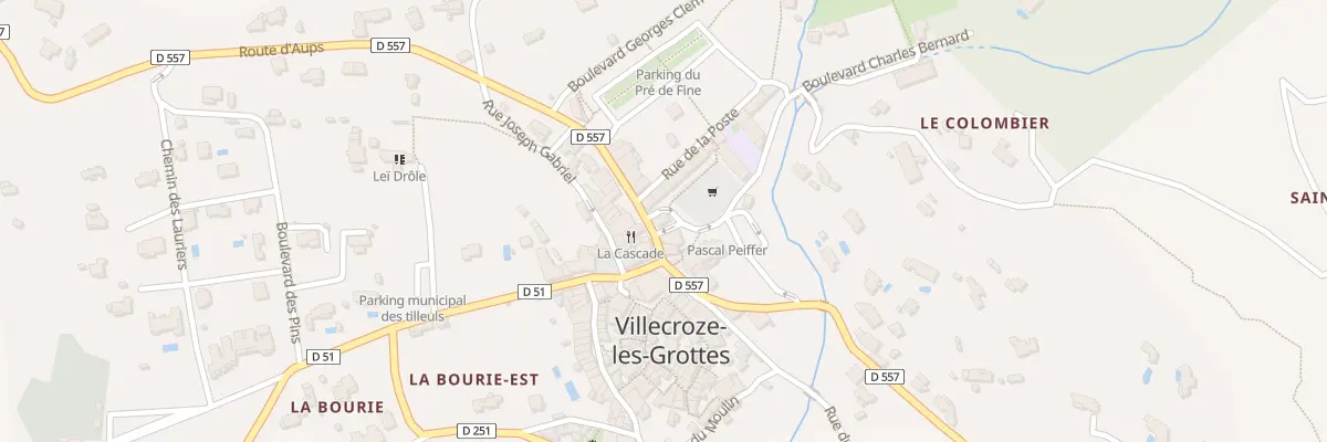 Plan du 5125 Rue Ambroise Croizat à Villecroze