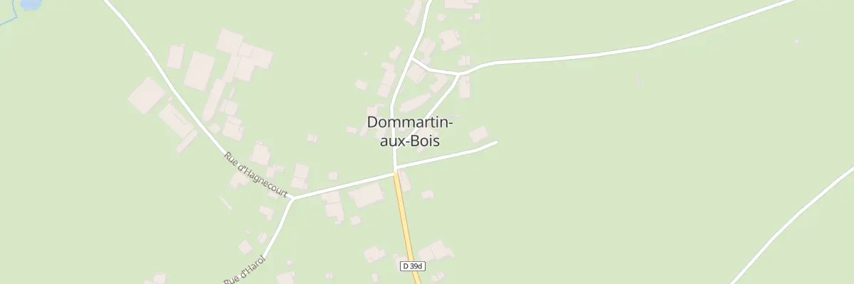Plan du 2 Rue de Blumont à Dommartin-aux-Bois