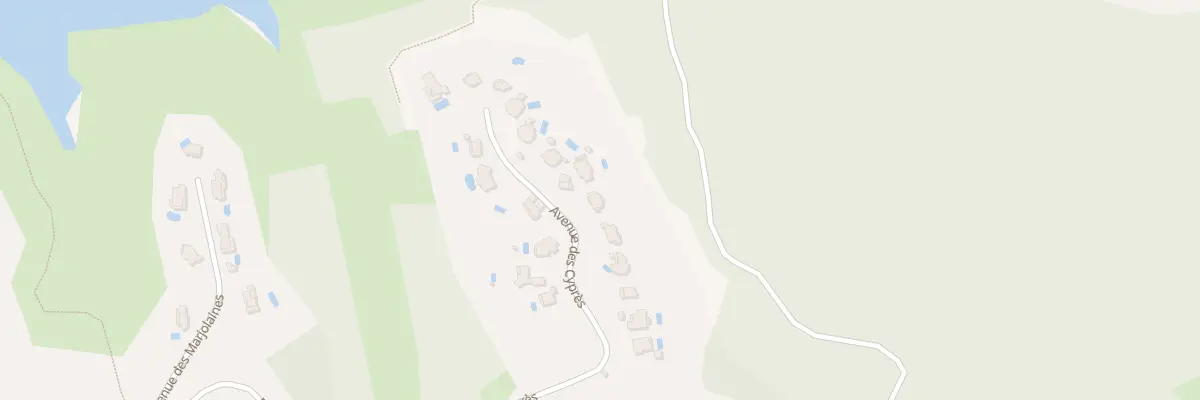 Plan du 294 Av des Cypres à La Londe-les-Maures