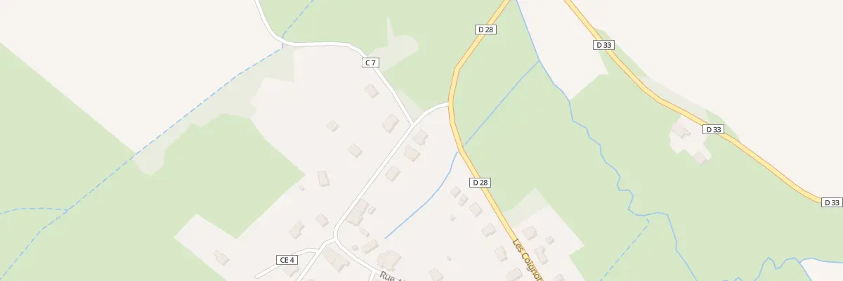 Plan du 1 Cote du Paradis à Brantigny