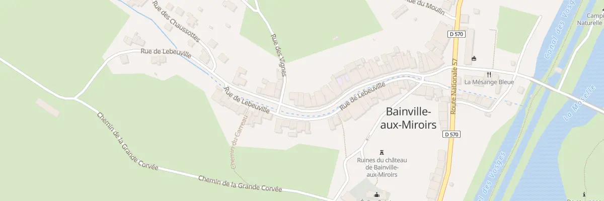Plan du 54 Rue de Lebeuville à Bainville-aux-Miroirs