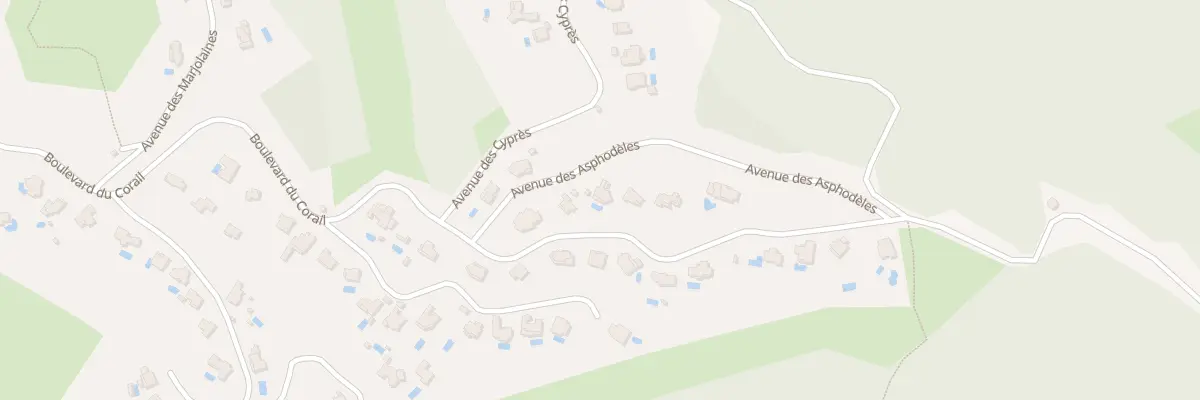 Plan du 134 Av des Asphodeles à La Londe-les-Maures