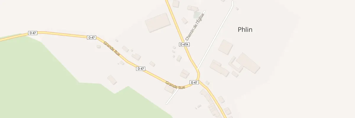 Plan du 1 Rue de l’Eglise à Phlin