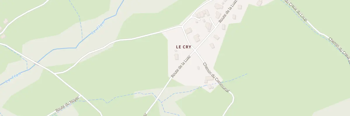 Plan du 1225 Rte de la Luaz à Fillière