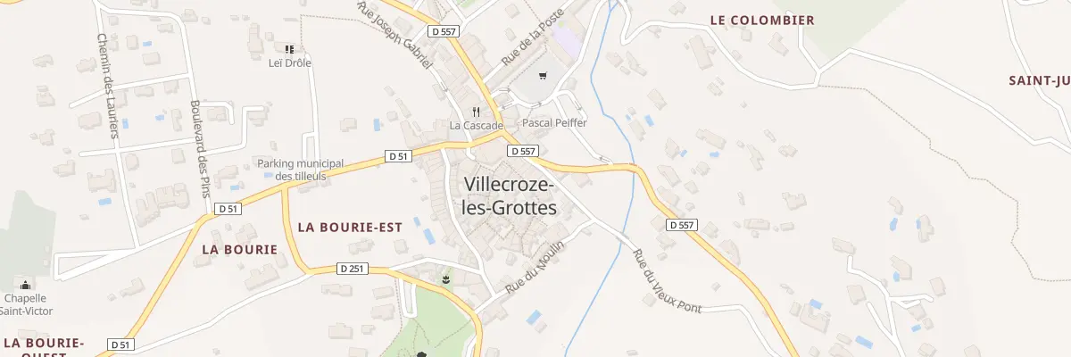 Plan du 5136 Rue de France à Villecroze