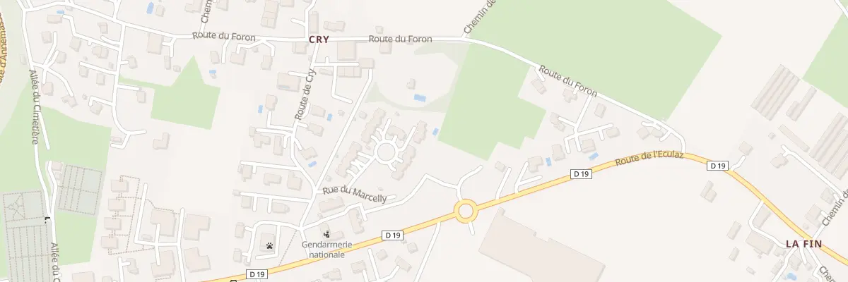 Plan du 51 Rue du Marcelly à Reignier-Ésery