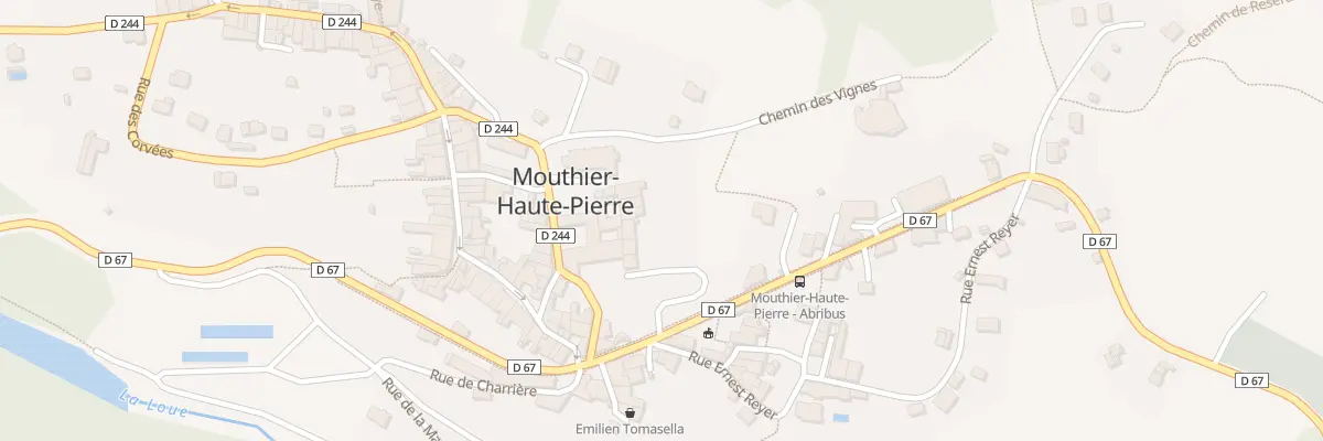 Plan du 6 Pl du Prieuré à Mouthier-Haute-Pierre