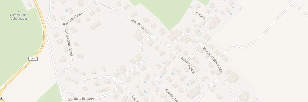 Plan du 24 Rue d’Oupans à Étalans