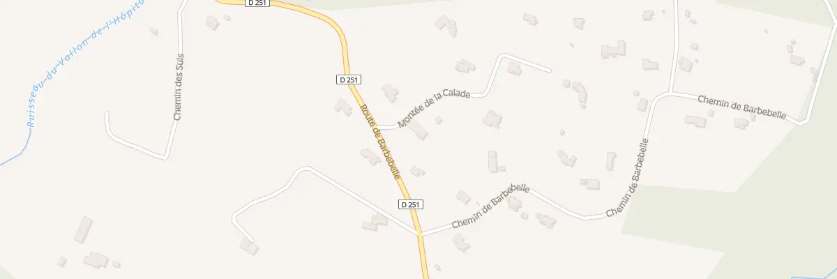 Plan du 5262 Barbebelle à Villecroze