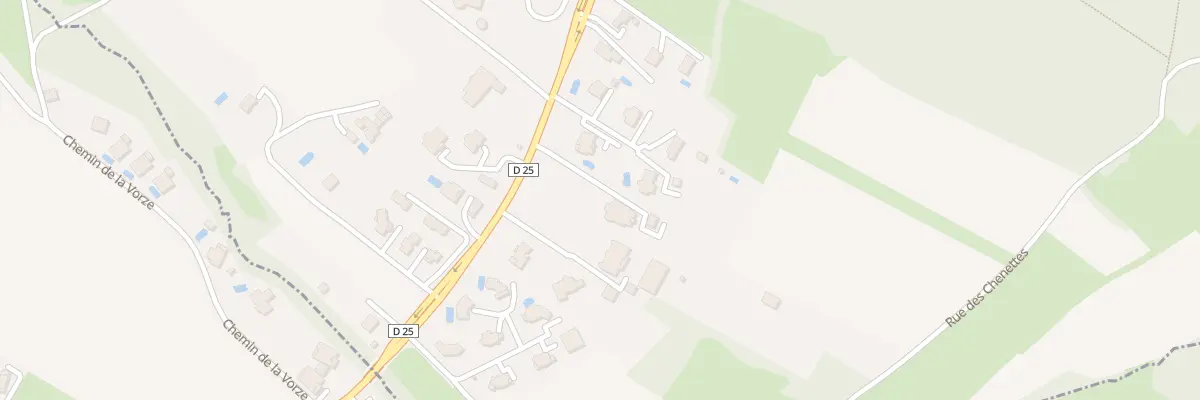 Plan du 75 Rte de Parteyi à Messery