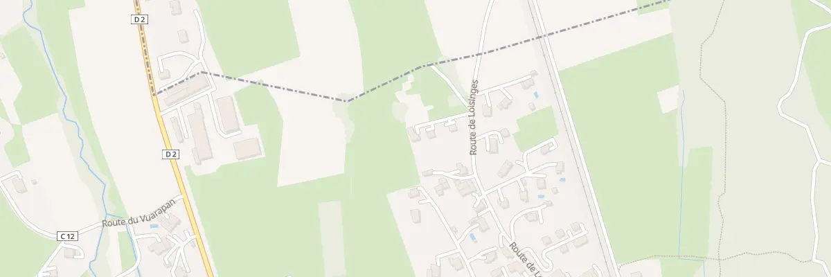Plan du 915 Rte de Loisinges à Pers-Jussy