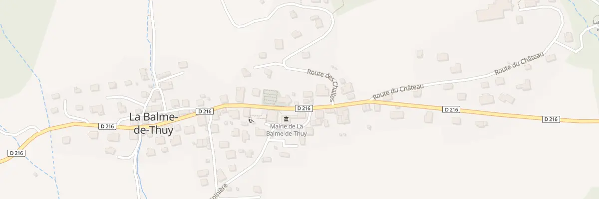 Plan du 39 Pl de la Mairie à La Balme-de-Thuy